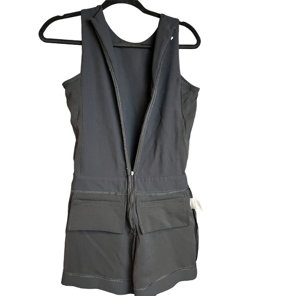 IRO Moltani Crepe Lace-Up Romper - Picture 11 of 16